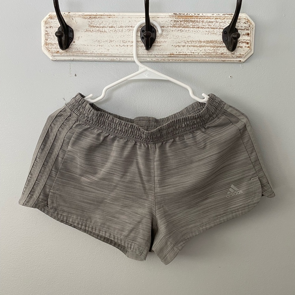 Adidas Women's Athletic Gray Shorts